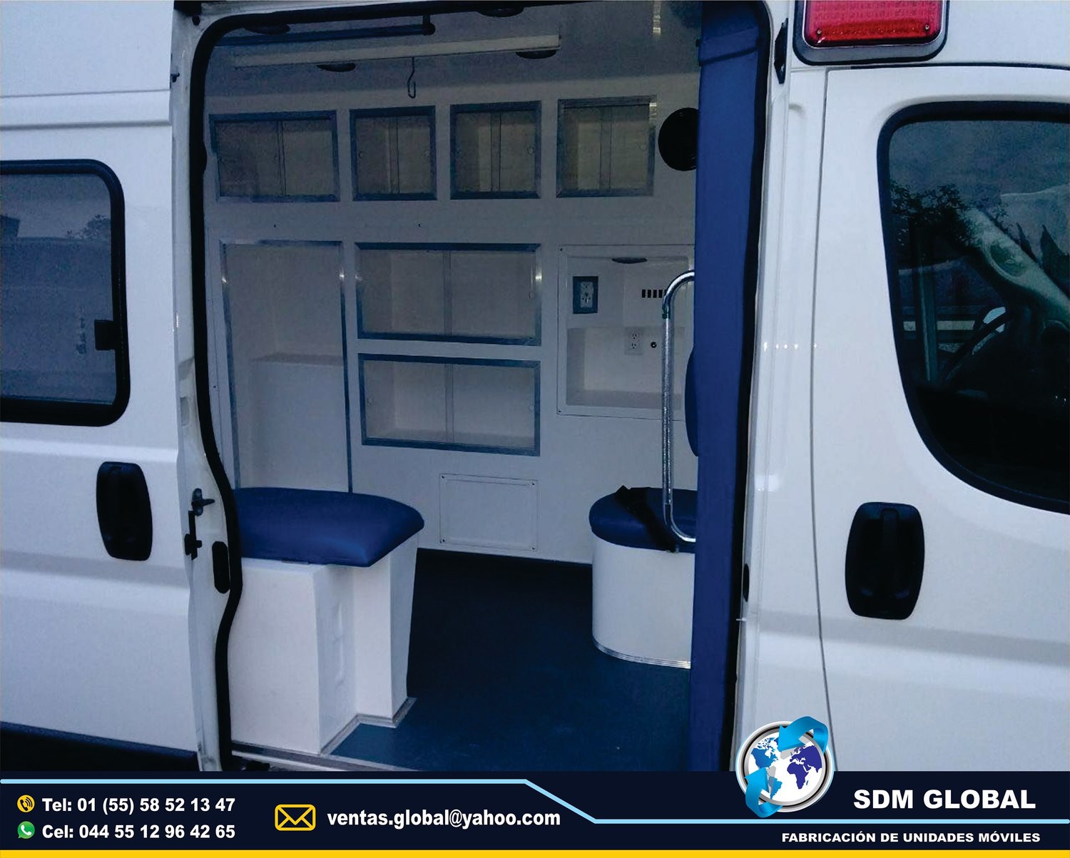 <span style="font-weight: bold;">Conversion de Ambulancias de traslado en SDM Global Mexico</span><br>