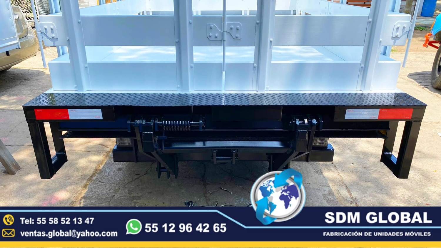 Fabricantes de Rampas Hidraulicas para camioneta y camion de carga 