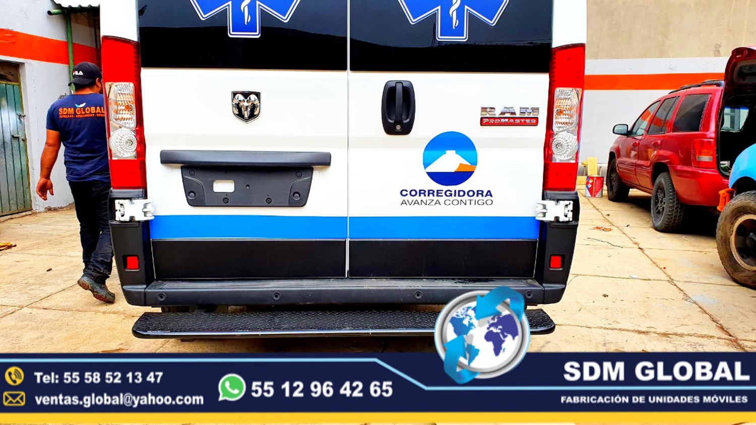 <span style="font-weight: bold;">Venta de Ambulancias de traslado en SDM Global Mexico</span><br>