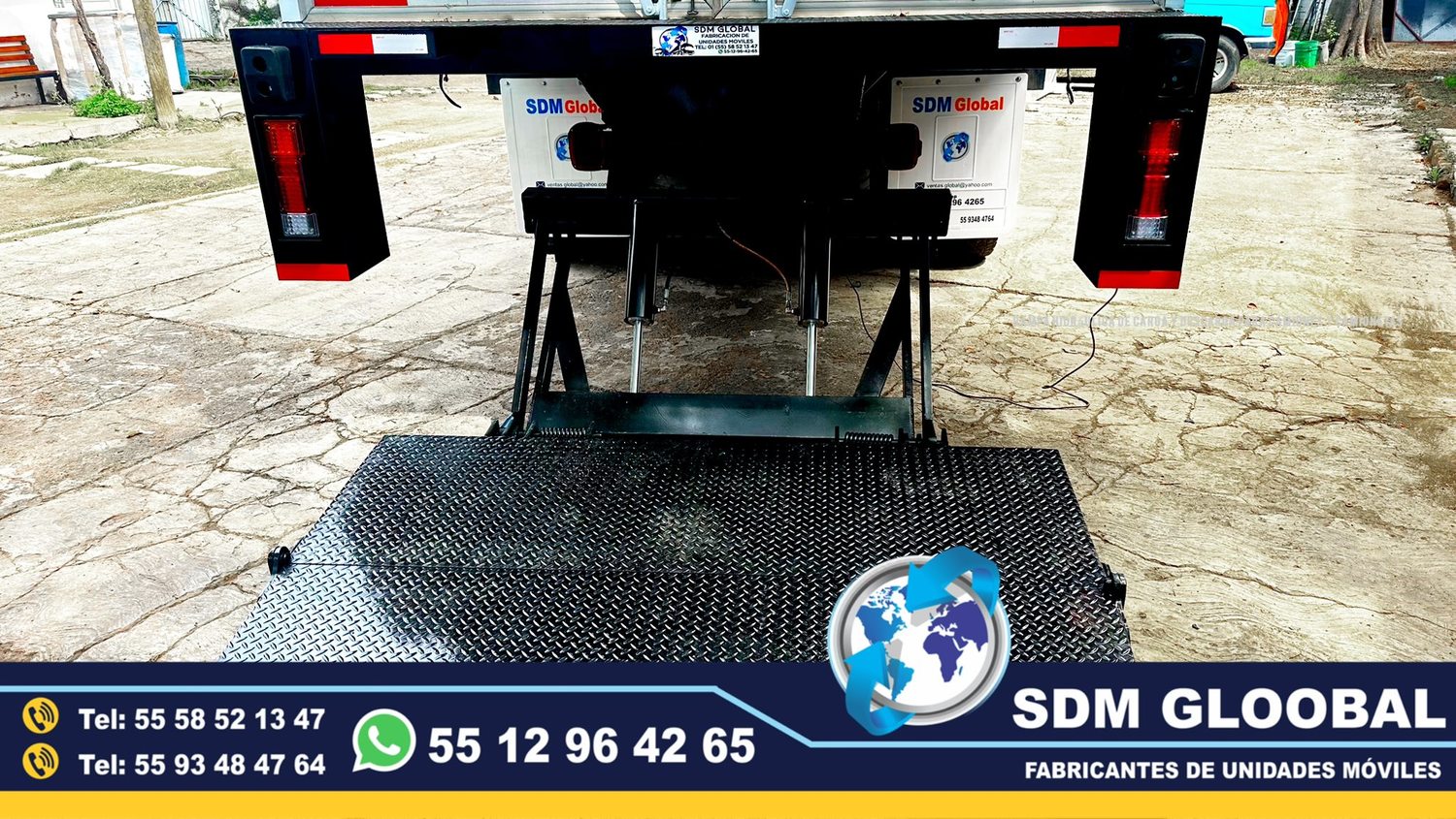 Fabricantes de Rampas Hidraulicas para camioneta y camion de carga 