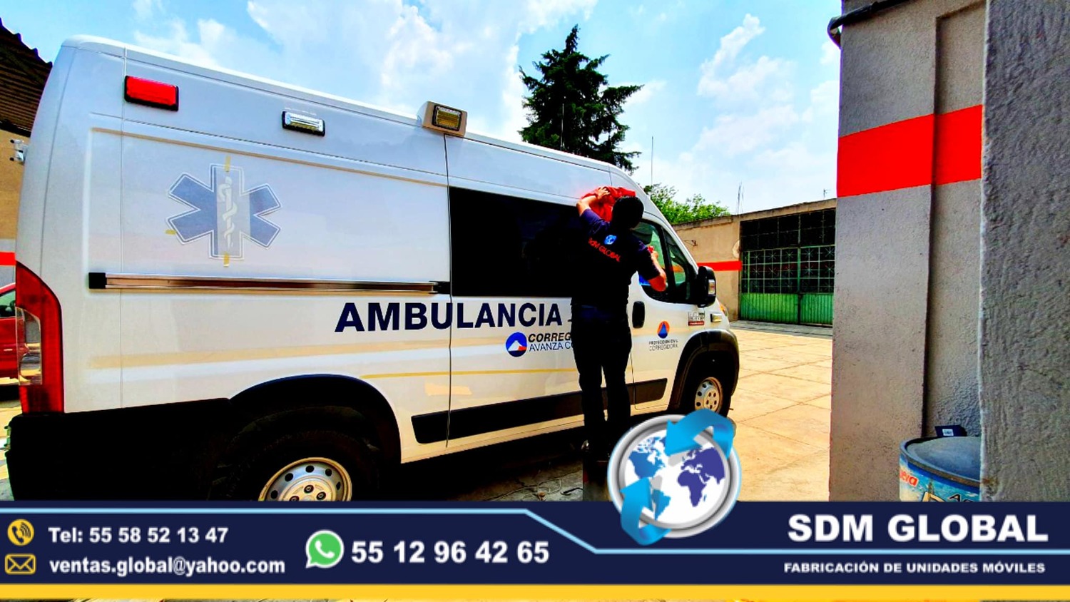 <span style="font-weight: bold;">Fabricacion de Ambulancias de traslado en SDM Global Mexico</span><br>