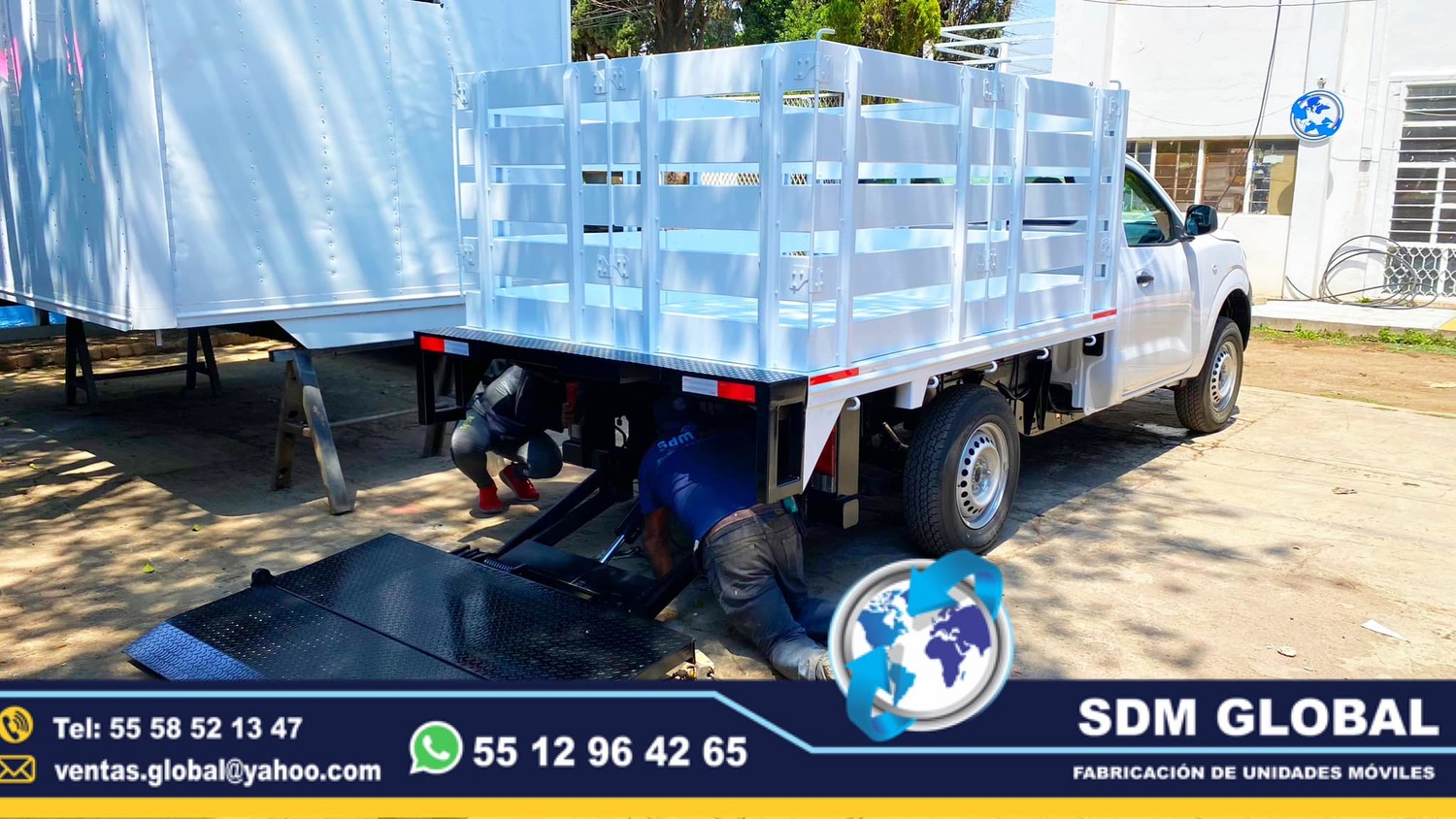 Fabricantes de Rampas Hidraulicas para camioneta y camion de carga 