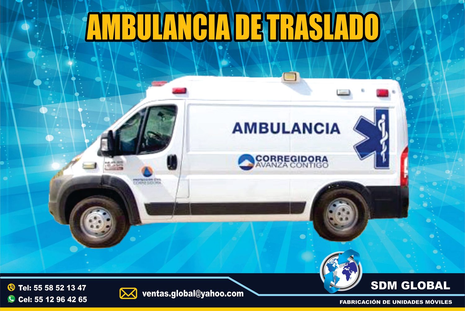 <span style="font-weight: bold;">Fabrica de Ambulancis de Traslado en Mexico</span><br>