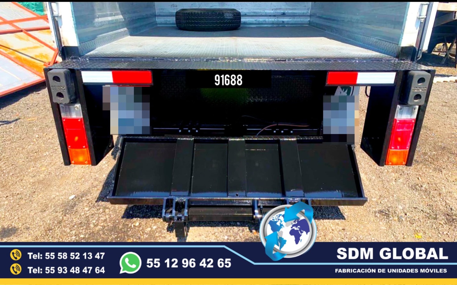 Fabricantes de Rampas Hidraulicas para camioneta y camion de carga 