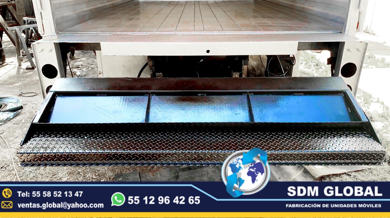 Fabricantes de Rampas Hidraulicas para camioneta y camion de carga 