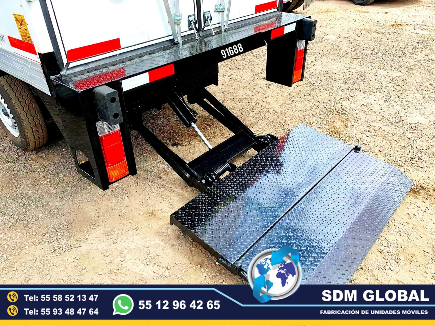 Fabricantes de Rampas Hidraulicas para camioneta y camion de carga 