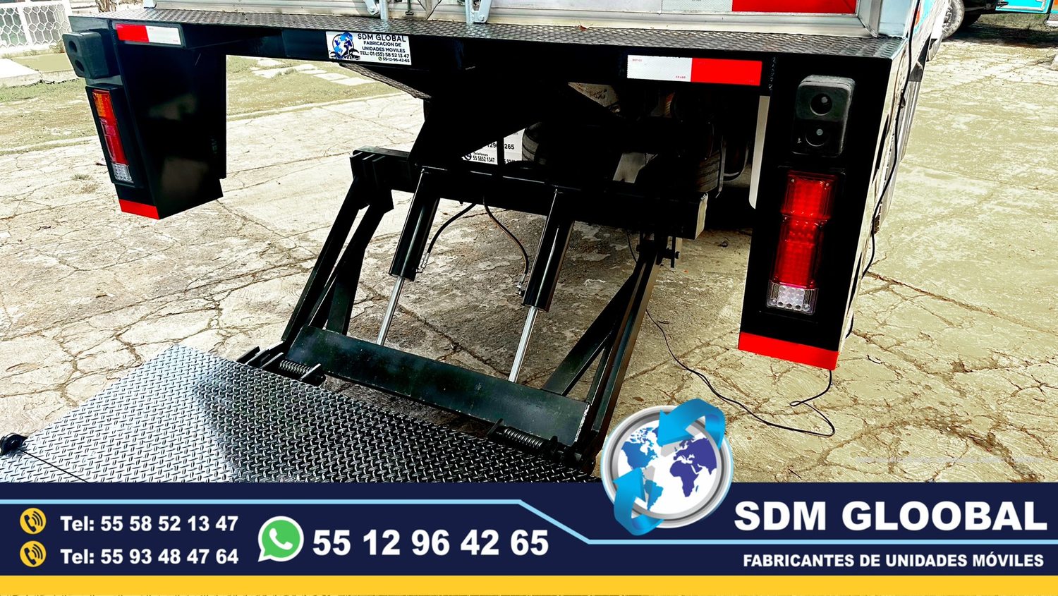 Fabricantes de Rampas Hidraulicas para camioneta y camion de carga 