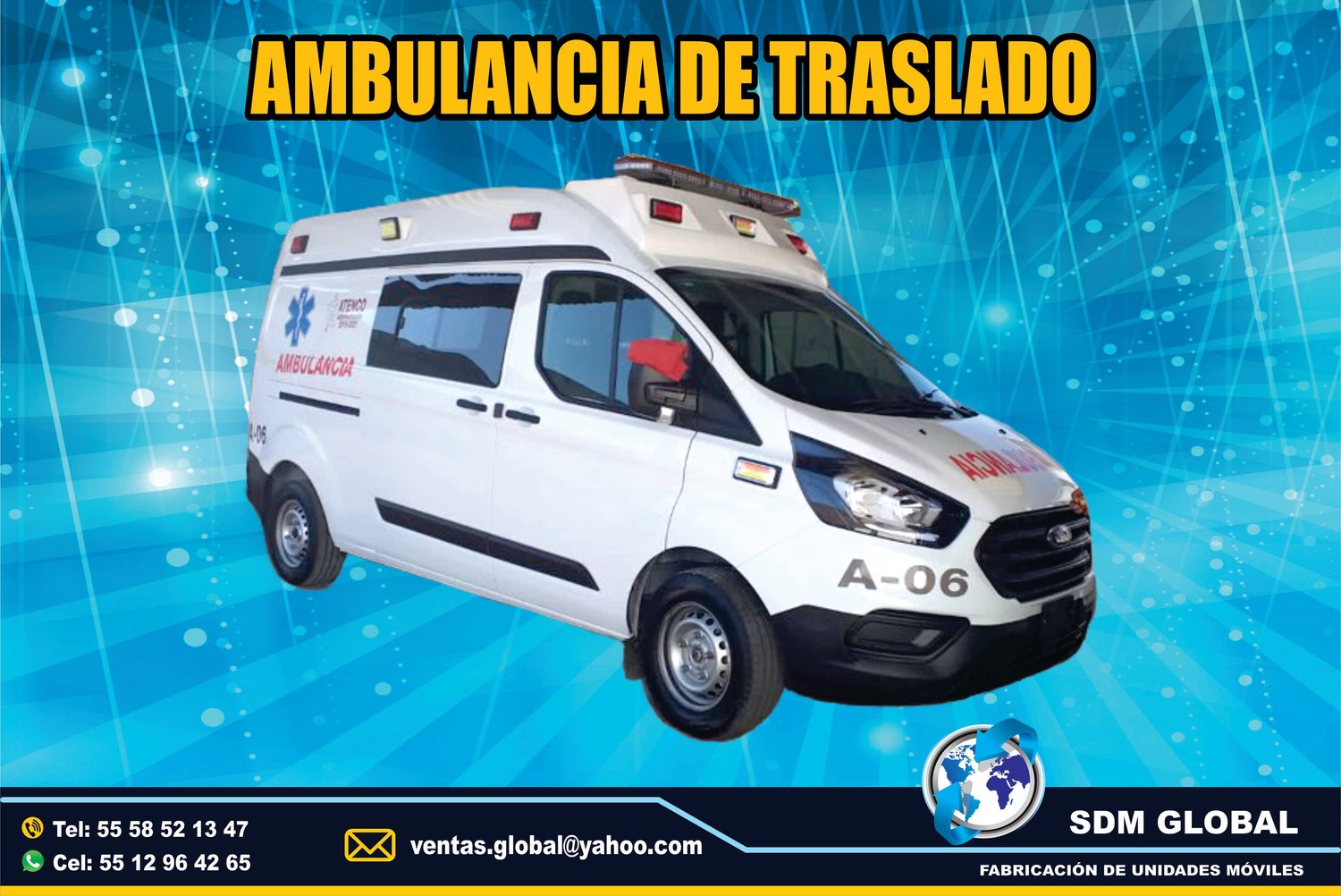 <span style="font-weight: bold;">Fabricantes de  Ambulancis de Traslado en Mexico</span>