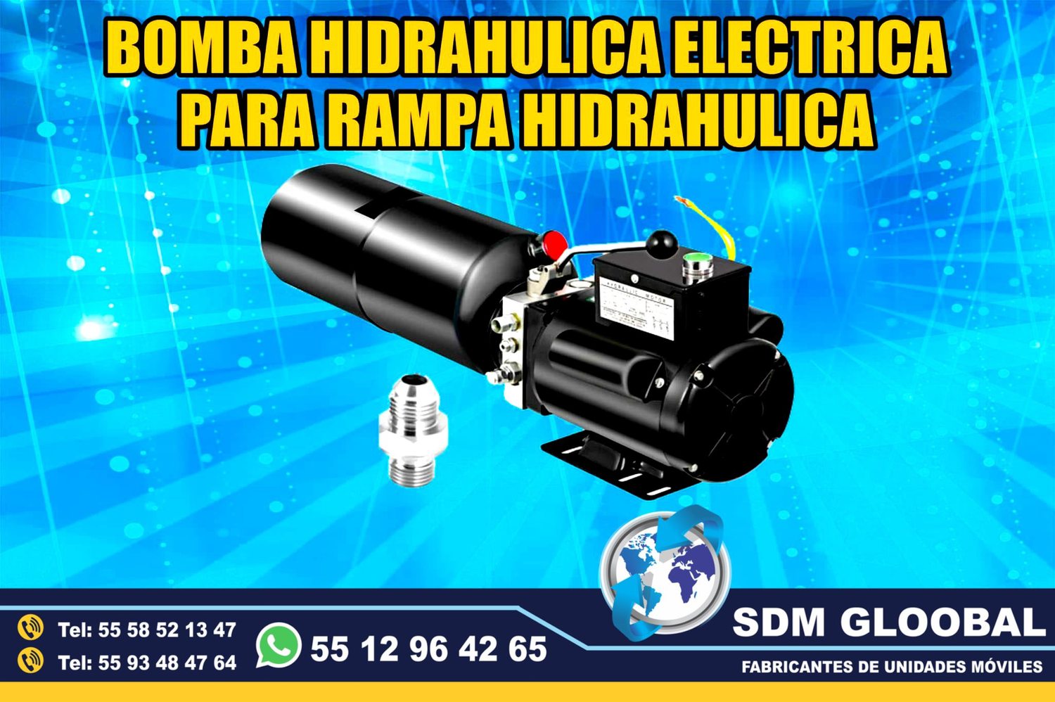 Venta de Bomba electrica para Rampas Hidraulicas de carga 