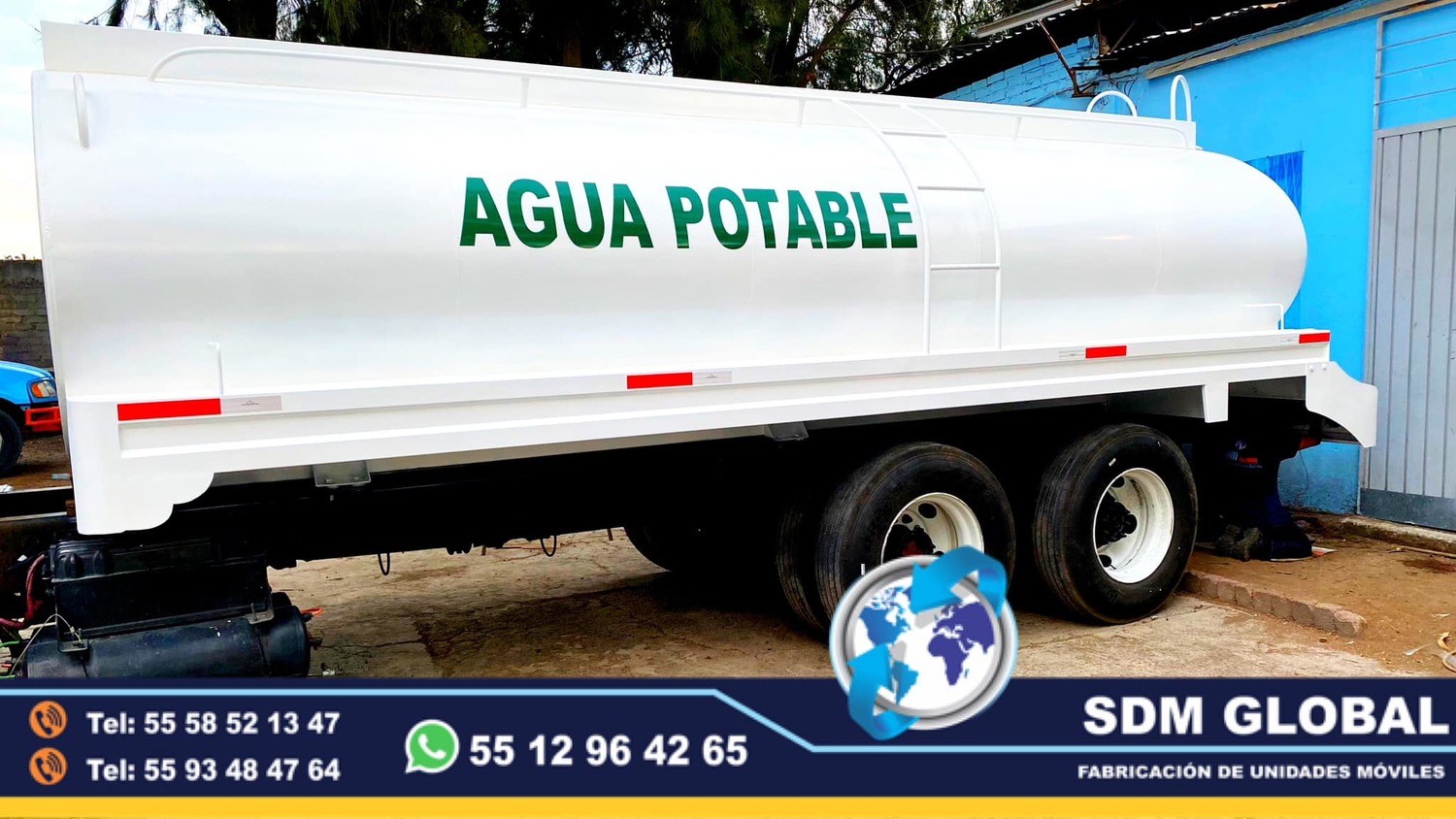 <span style="font-weight: bold;">Fabricacion de tanque para pipa para agua Venta en Mexico</span><br>