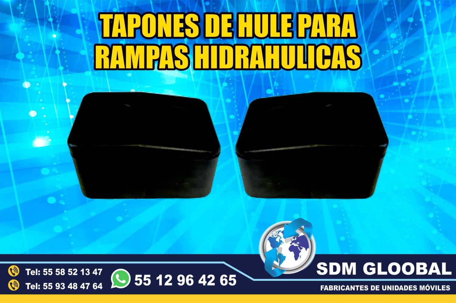 Venta de Tacones o topes para Rampas Hidraulicas de carga 