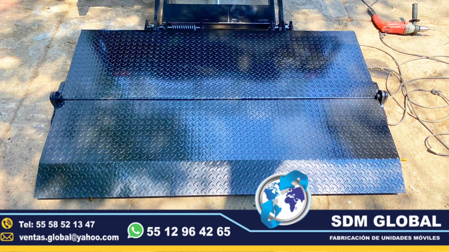 Fabricantes de Rampas Hidraulicas para camioneta y camion de carga 