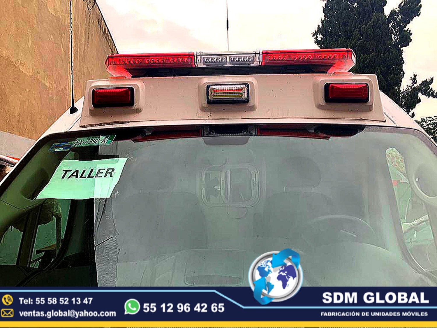 <span style="font-weight: bold;">Equipamiento de Ambulancias de traslado en SDM Global Mexico</span><br>