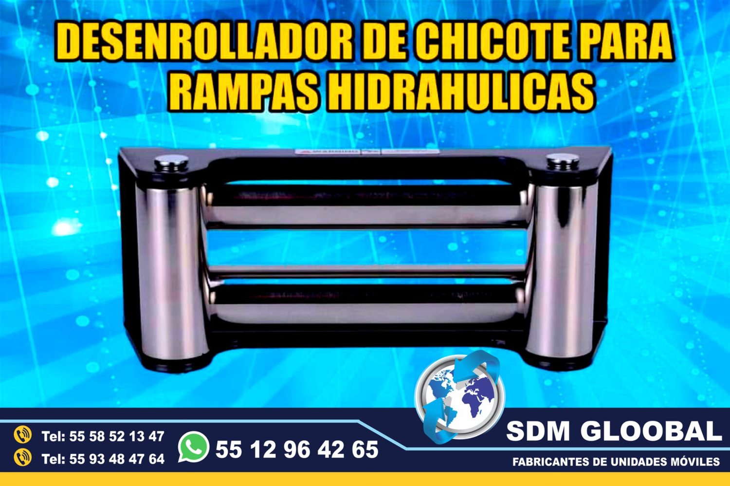 <span style="font-weight: bold;">Venta de Desenrrollador para Rampas Hidraulicas</span><br>