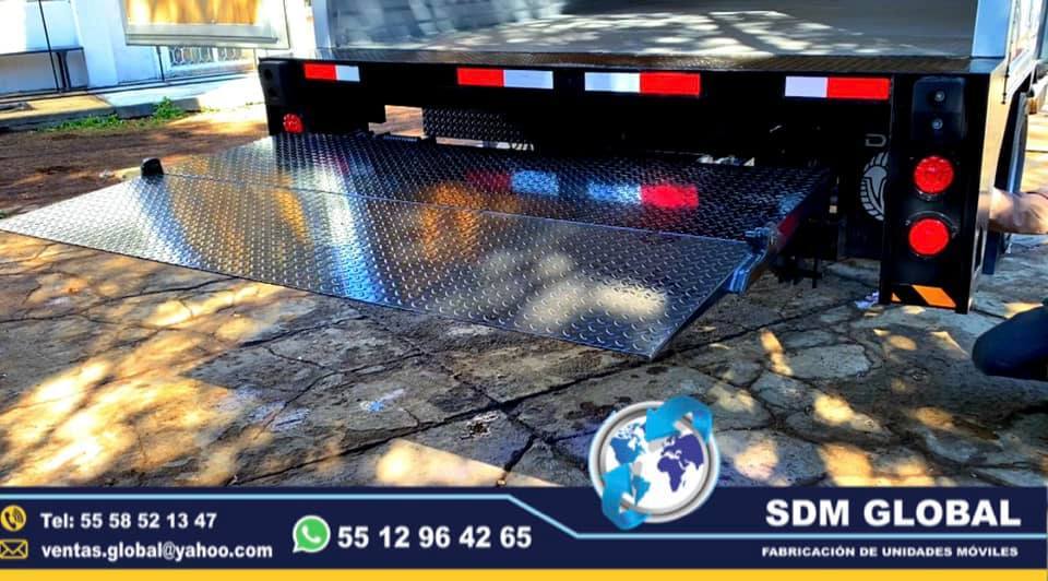 Fabricantes de Rampas Hidraulicas para camioneta y camion de carga 