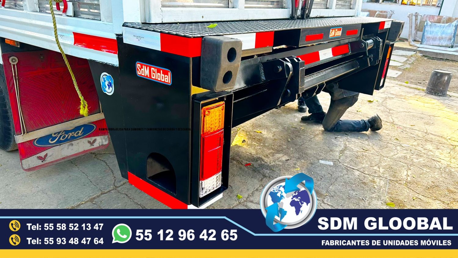 Fabricantes de Rampas Hidraulicas para camioneta y camion de carga 