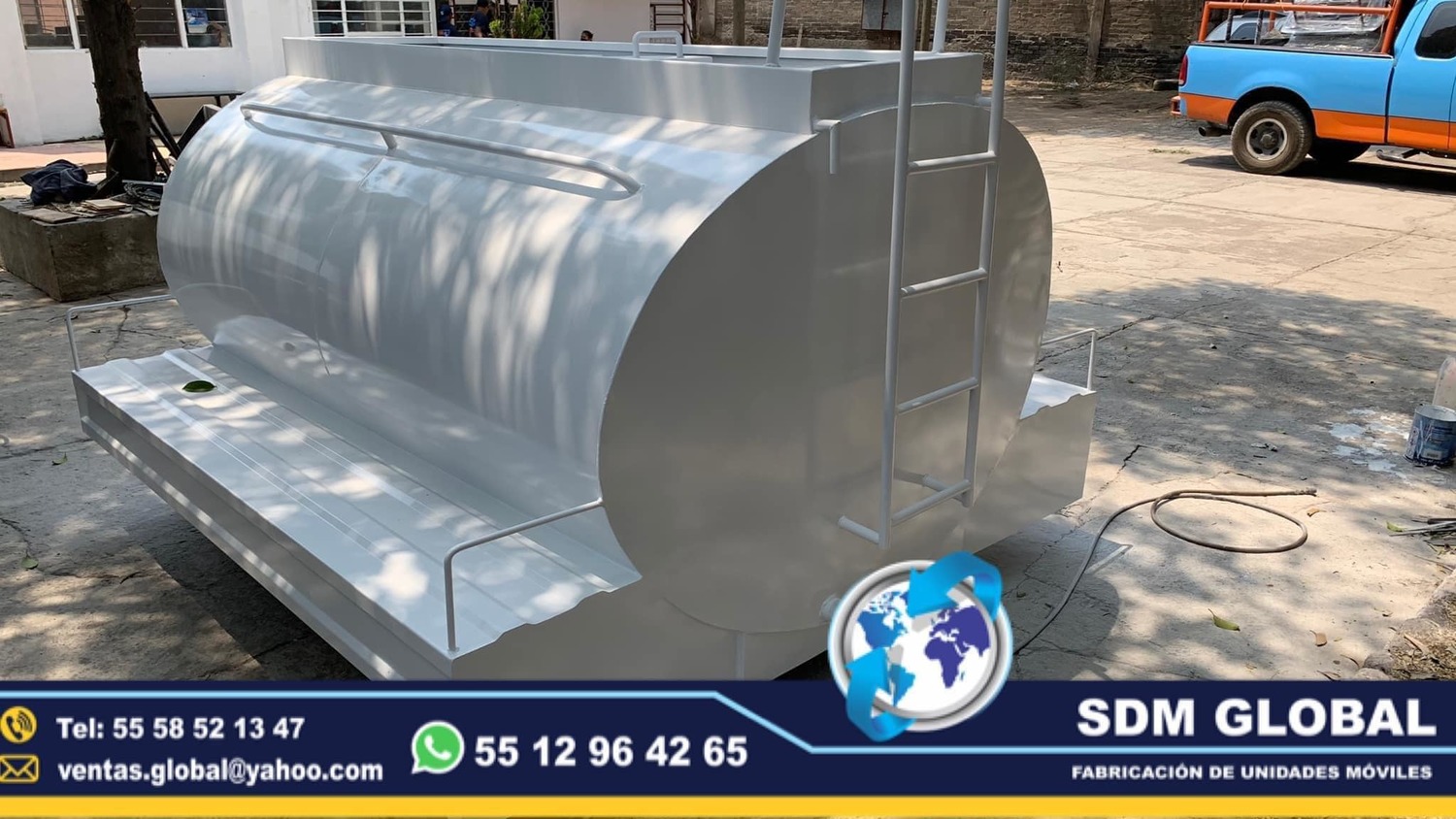 <span style="font-weight: bold;">Fabricacion de Auto tanques de agua de 4,000 litros en Sdm Global</span><br>