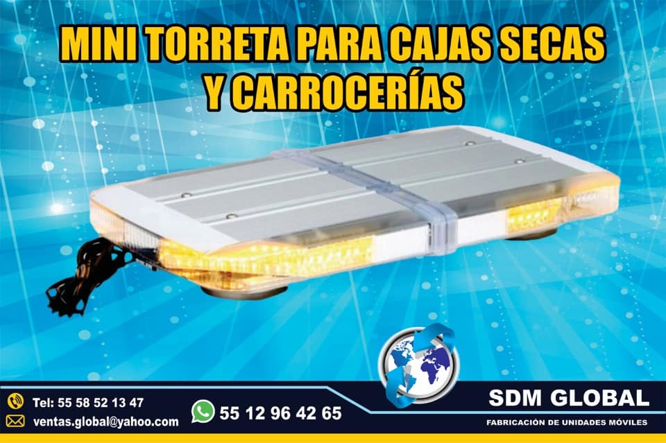 <span style="font-weight: bold;">Venta de Mini torreta para cajas carrocerias plataformas remolques en Mexico</span>