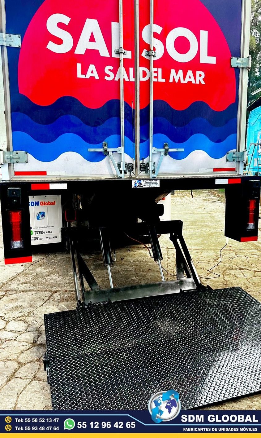 Fabricantes de Rampas Hidraulicas para camioneta y camion de carga 