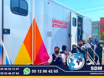 Conversion y Equipamiento de Patrullas nuevas equipadas, Fabricacion y venta de unidades moviles para seguridad publica, privada, rescate, salvamento. SDM Global Mexico somos una empresa líder en el Equipamiento de Patrullas asi como de unidades moviles de rescate, salvamento, proximidad, primer respodiente, equipo tactito, anti motin, fuerzas especiales, semi remolques con personal altamente capasitado para su fabricacion, Roll bar, Tumbaburros, Burrera, Banca central, Defensa trasera, Lona, Rotulacion, Pintura, Torreta de leds, sirena, bocina, codigos, estrobos, luces, etc. somos fabricantes.El término auto o moto Patrulla es utilizado para Patrullar un área concreta asignada. ​ Su función primaria es servir de apoyo a los oficiales de Policía en sus tareas diarias como rondines y traslado de delincuentes. somos fabricantes de unidades moviles especiales.Somos una Empresa Mexicana líder en el Mercado con años de experiencia, especialistas en el Equipamiento de Patrullas Equipadas Cajas y Remolques Unidades Moviles Especiales de Seguridad, Rescate, Salvamento, Salud, Comunicacion, Higine, etc.,Somos fabribricantes directos, distribuidores en todo Mexico, comunicate y te atenderemos personalmente.