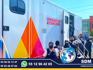 Conversion Fabricacion Equipamiento Venta de Ambulancias de Traslado, Luces, Accesorios, Equipo Medico SDM Global Mexico somos una empresa líder en la fabricacion de Ambulancias de Traslado asi como de unidades, semi remolques con personal altamente capasitado para su fabricacion.El término ambulancia por lo general se utiliza para designar un vehículo usado para proporcionar cuidados médicos a pacientes que se encuentran lejos de un hospital o bien para transportar al paciente a un centro médico donde se pueda seguir de cerca su evolución y practicarle un mayor número de pruebas médicas..Somos una Empresa Mexicana líder en el Mercado con años de experiencia, especialistas como fabricantes de Ambulancias de Traslado Cajas y Remolques Unidades Moviles Especiales de Seguridad, Salud, Comunicacion, Higine, etc.,Somos fabribricantes directos, distribuidores en todo Mexico, comunicate y te atenderemos personalmente.