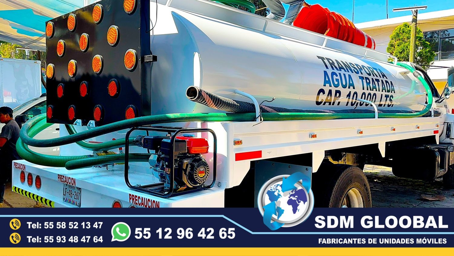 Fabrica de Autotanques para pipa para agua Venta en Mexico