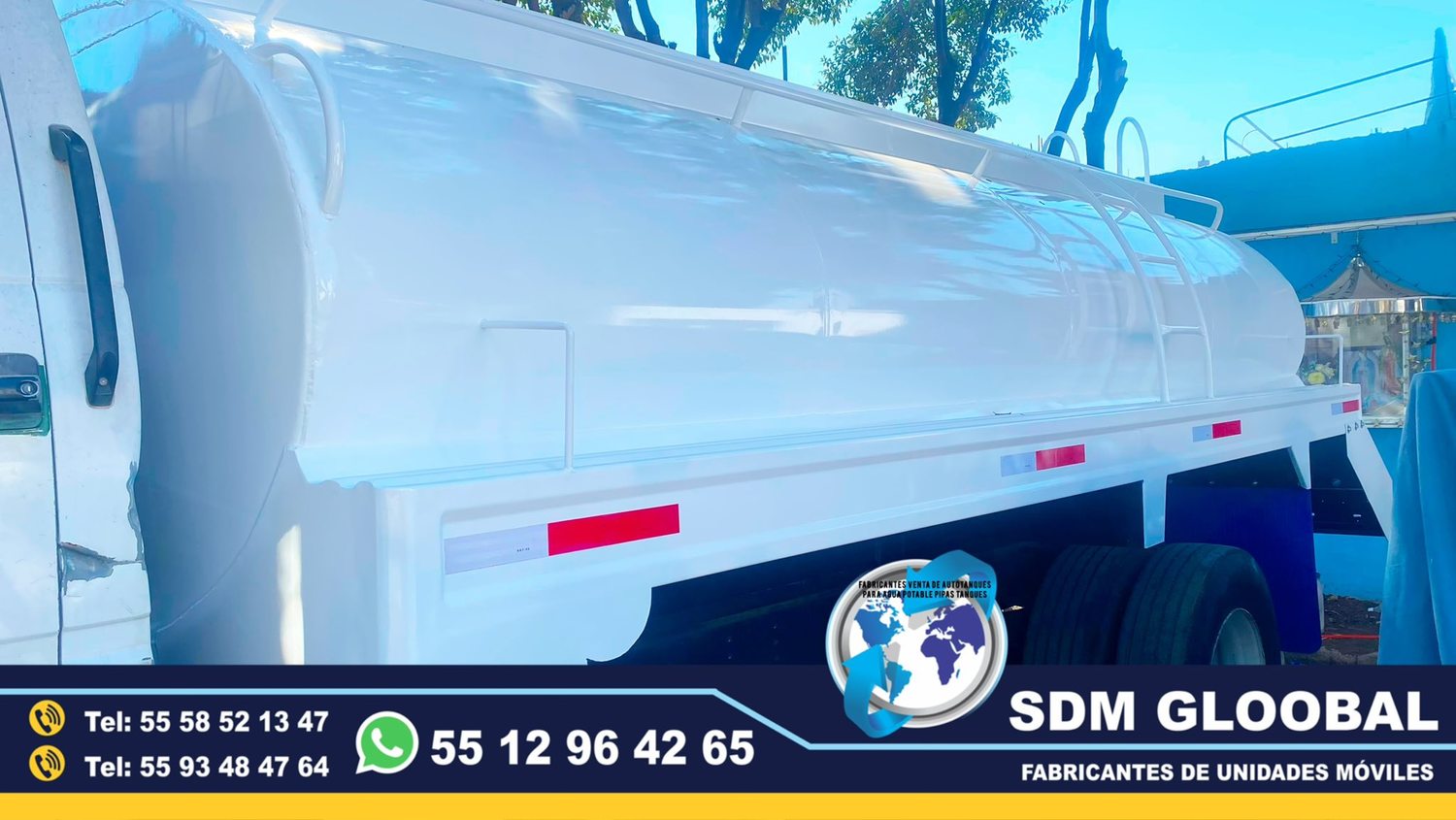 Fabrica de Autotanques para pipa para agua Venta en Mexico