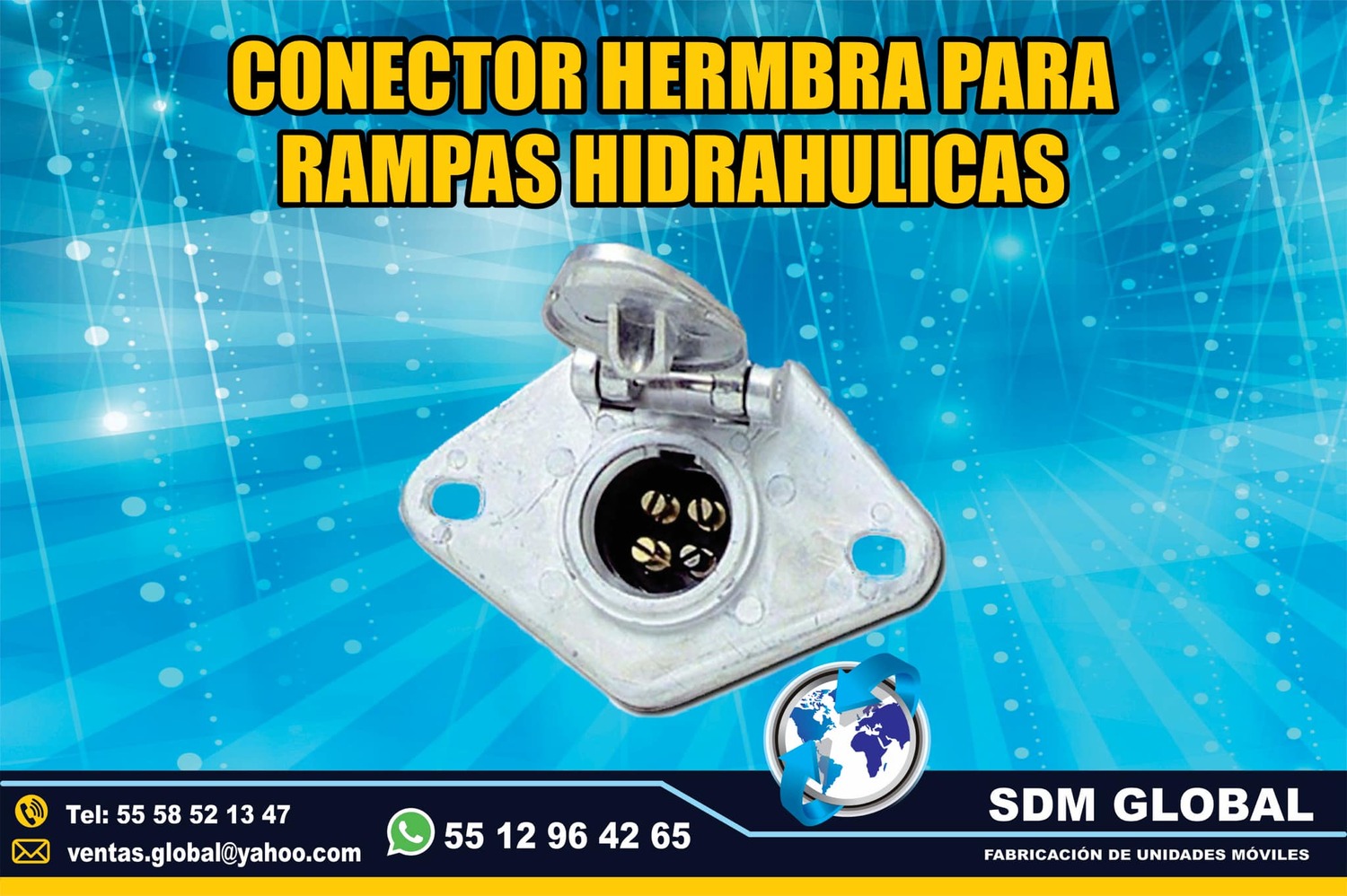 <span style="font-weight: bold;">Venta de Conector Hembra para Rampas Hidraulicas</span><br>