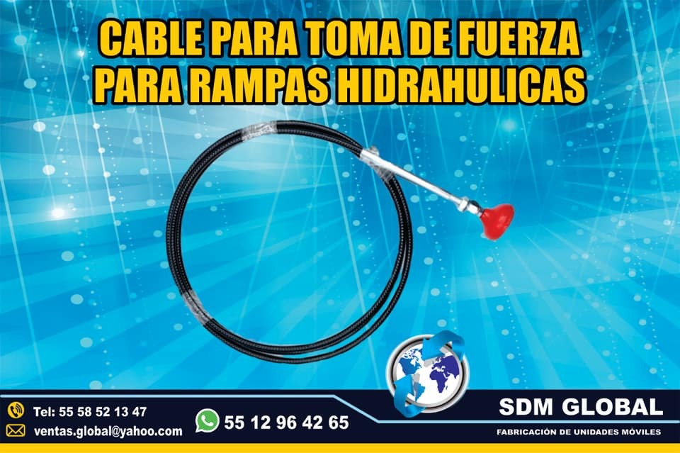 <span style="font-weight: bold;">Venta de Cabler para toma para Rampas Hidraulicas</span><br>