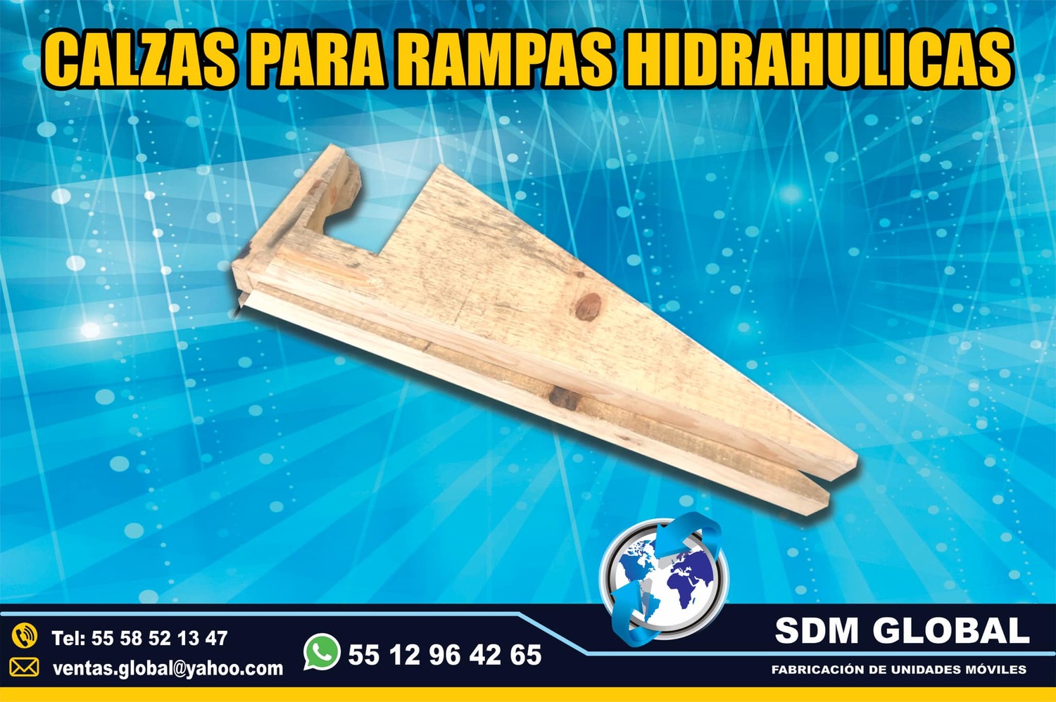 <span style="font-weight: bold;">Venta de Calzas para Rampas Hidraulicas</span><br>