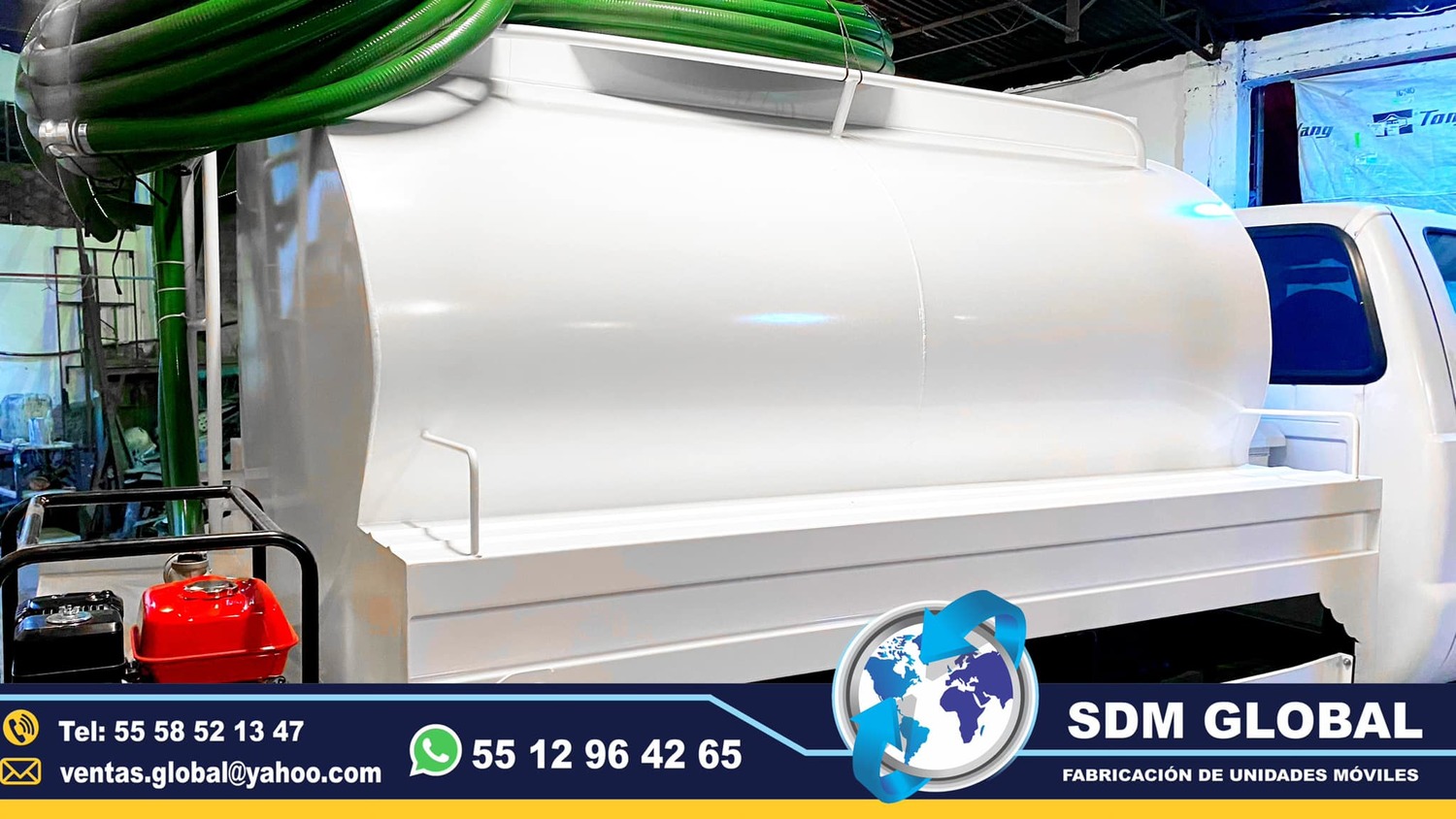 Fabrica de Autotanques para pipa para agua Venta en Mexico