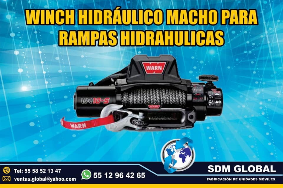 <span style="font-weight: bold;">Venta de Winch Hidrahulico para Rampas Hidraulicas</span><br>