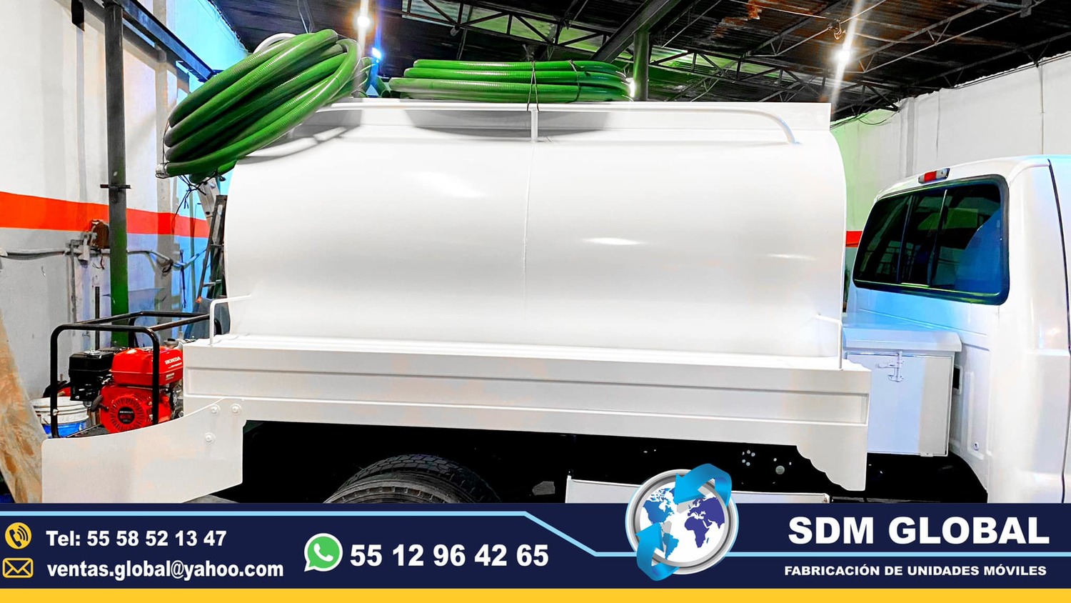 Fabrica de Autotanques para pipa para agua Venta en Mexico