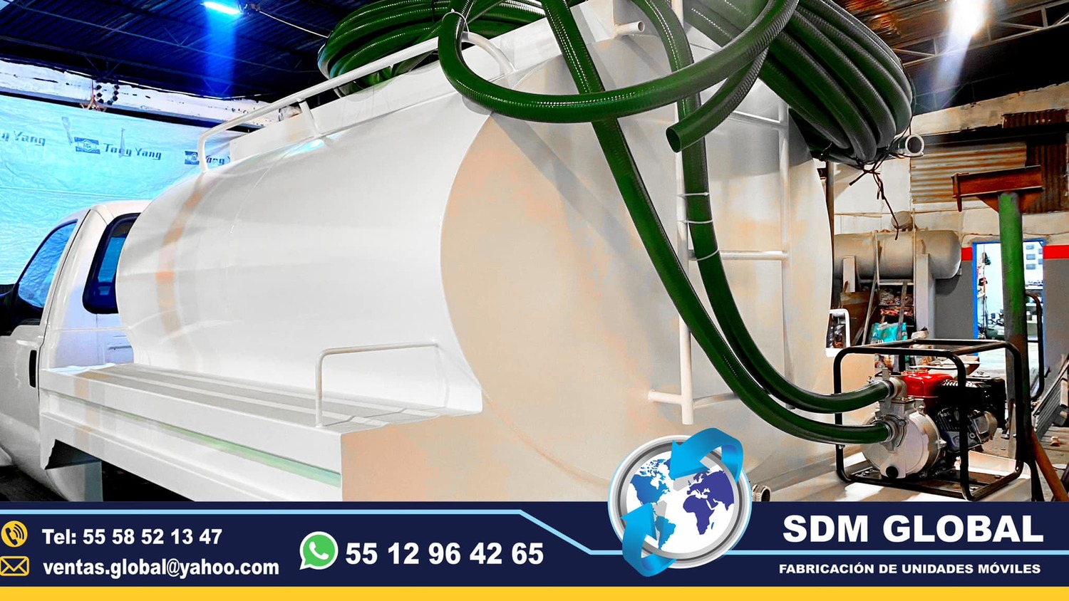 Fabrica de Autotanques para pipa para agua Venta en Mexico